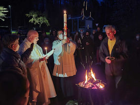 Lumen Christi - Osternachtsfeier mit ukrainischer Tradition (Foto: Elisabetha Rößler)